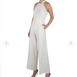 Julia Jordan Halter Neck Sleeveless Jumpsuit